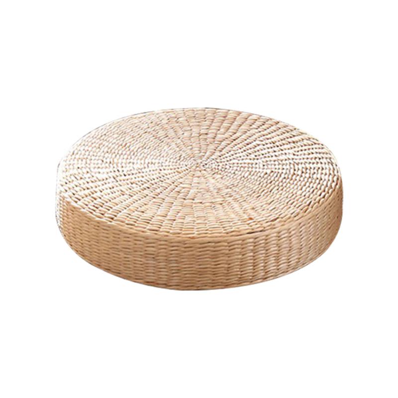 Cushion Handcrafted Knitted Straw Flat Seat