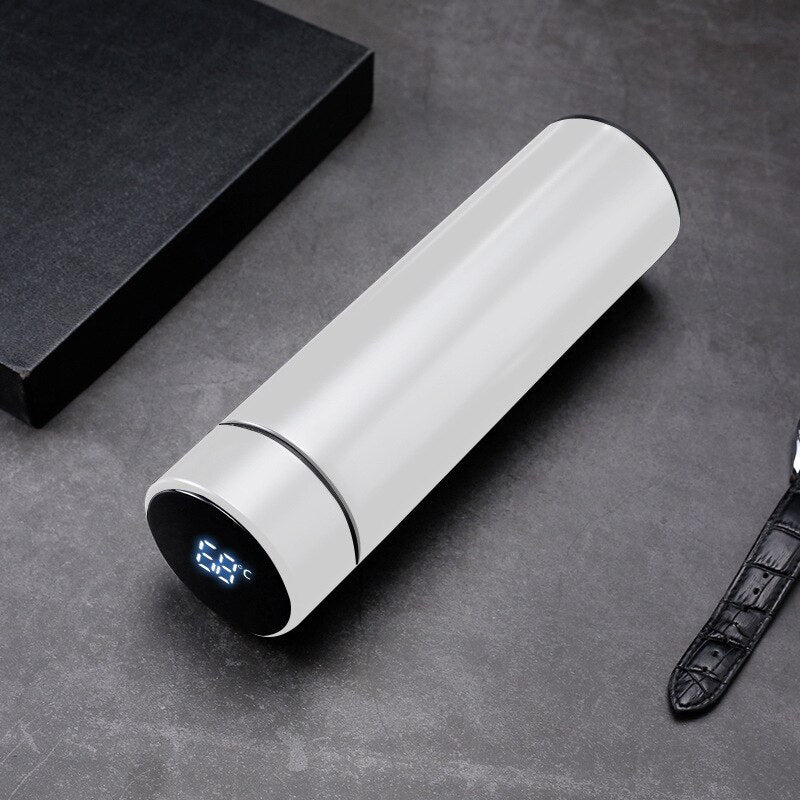 Stainless Steel Smart Thermos Cup