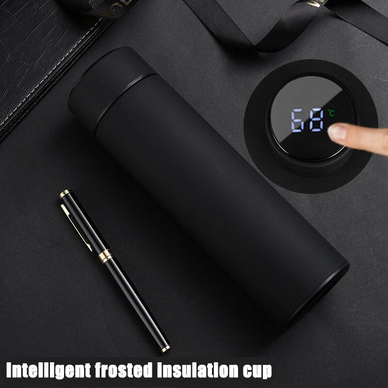 Stainless Steel Smart Thermos Cup