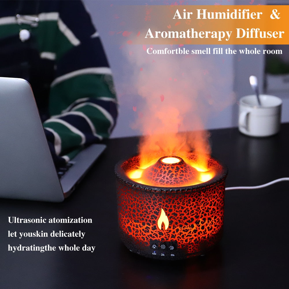 Air Aroma Essential Oil with Remote Control Jellyfish for Home