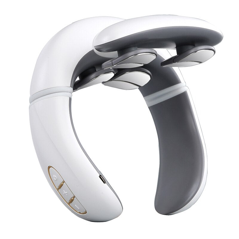 Neck Massage Instrument Electric Rechargeable Heating