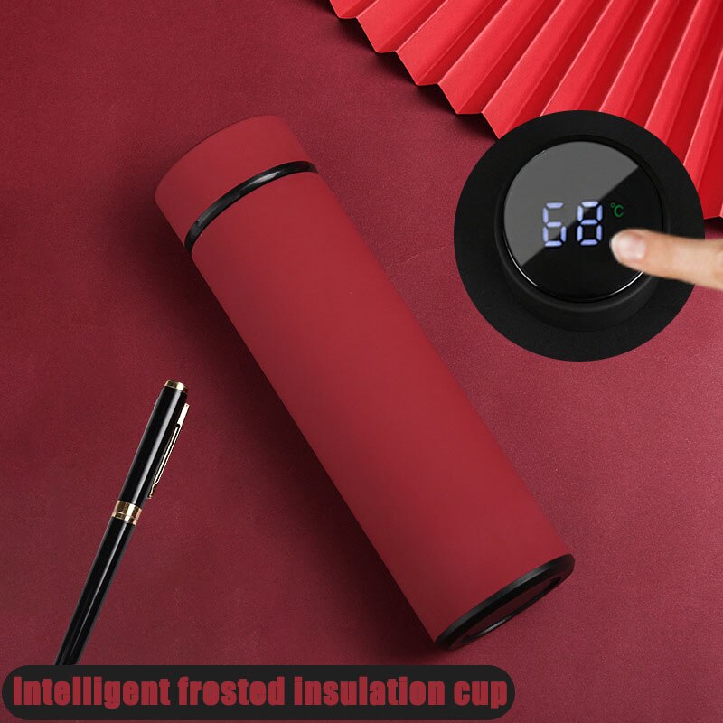 Stainless Steel Smart Thermos Cup