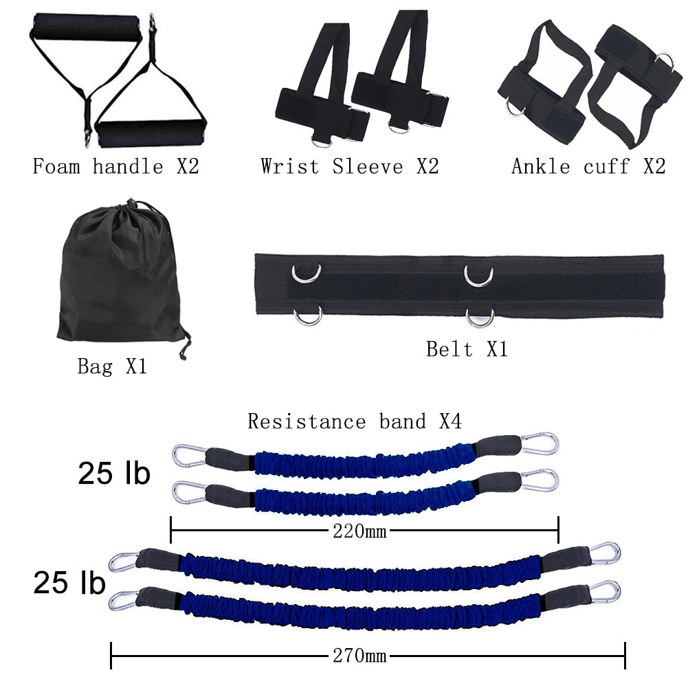 Sports Fitness Resistance Bands Stretching Strap