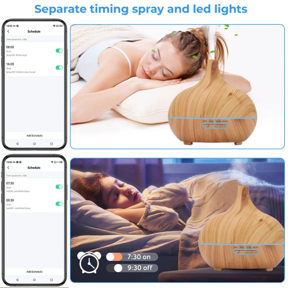Smart Air Humidifier Essential Oil Diffuser Aromatherapy