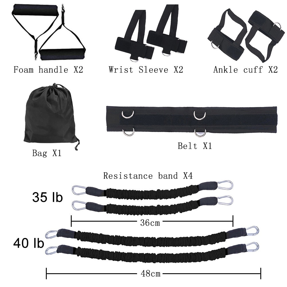 Sports Fitness Resistance Bands Stretching Strap
