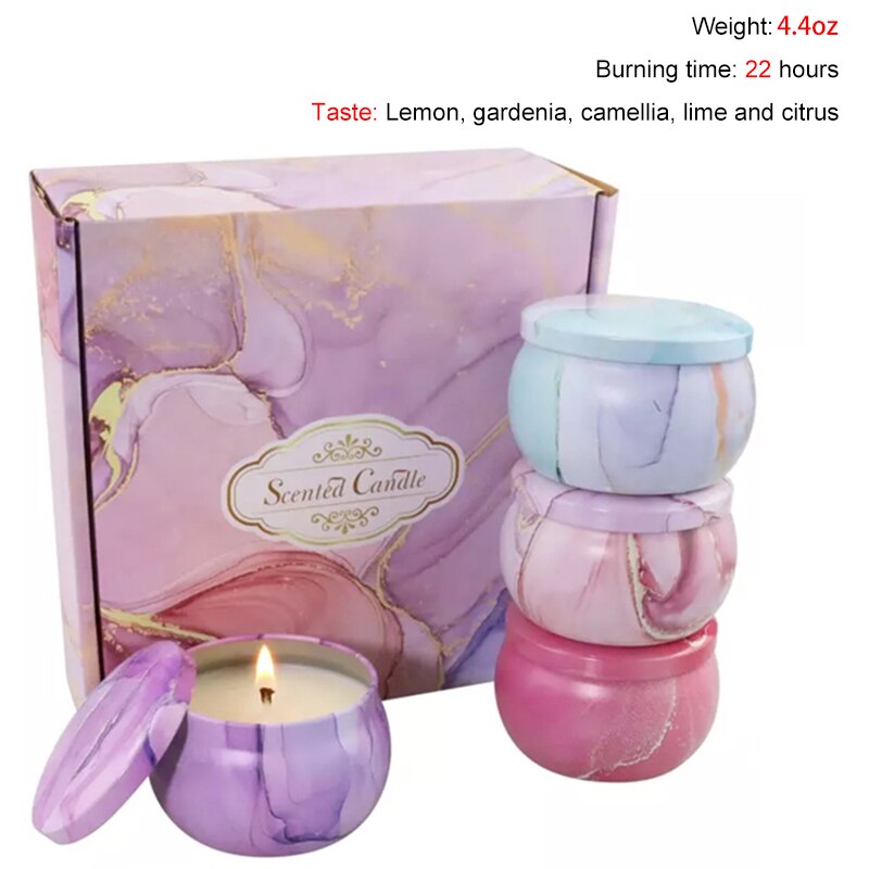 Tinplate Candle Box Tin Cans Holder