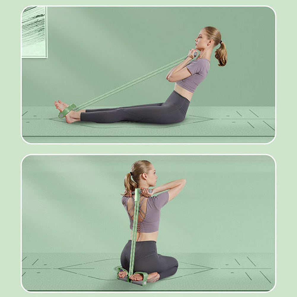 4 Tube Fitness Resistance Bands