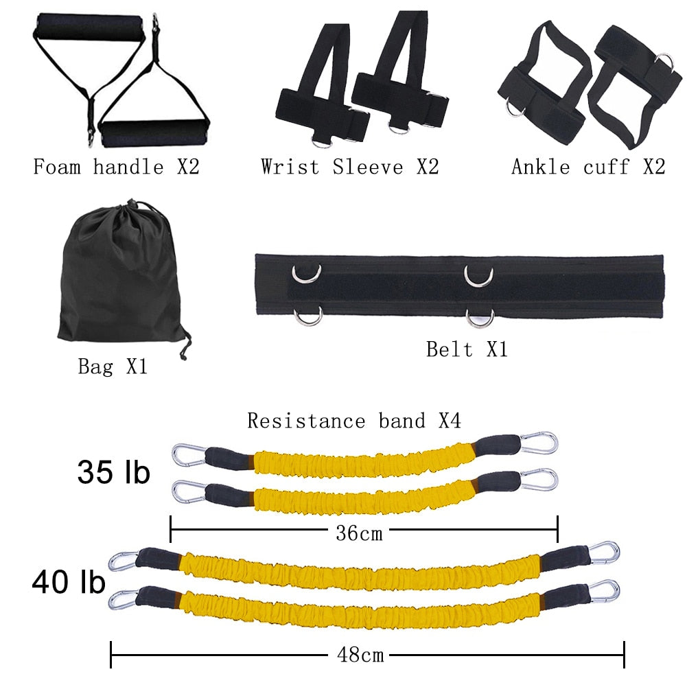 Sports Fitness Resistance Bands Stretching Strap