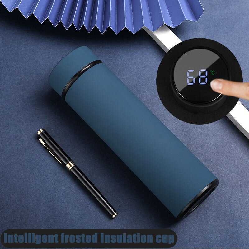 Stainless Steel Smart Thermos Cup