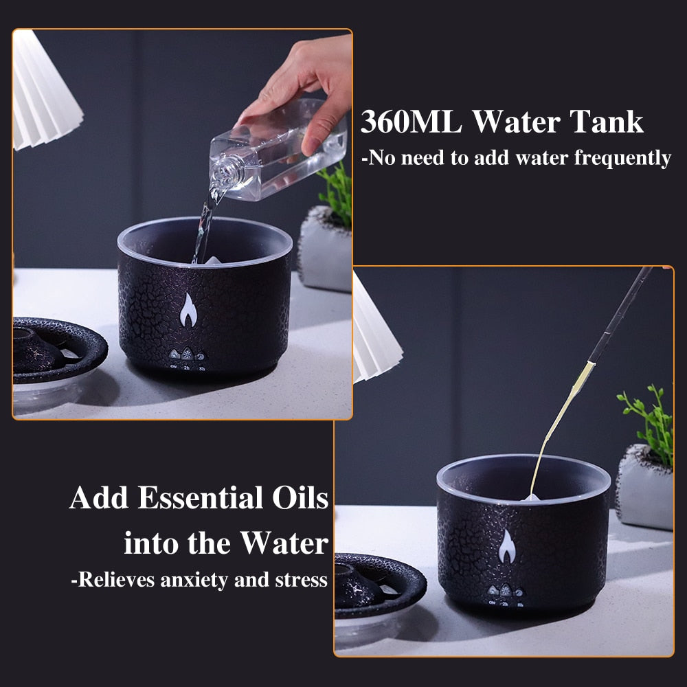 Air Aroma Essential Oil with Remote Control Jellyfish for Home