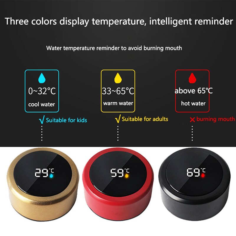 Stainless Steel Smart Vacuum Thermos