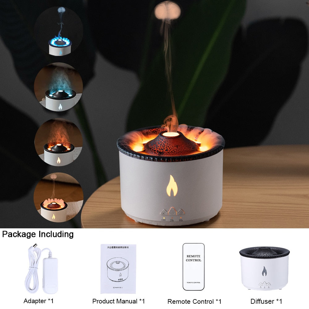 Air Aroma Essential Oil with Remote Control Jellyfish for Home