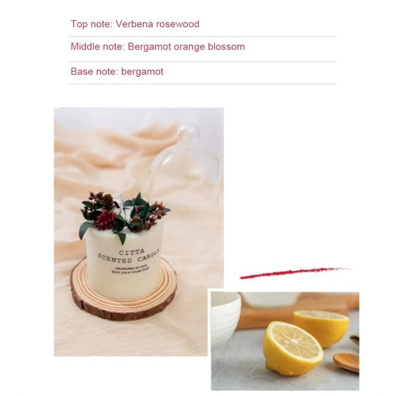 Aromatherapy Candle Soy Wax