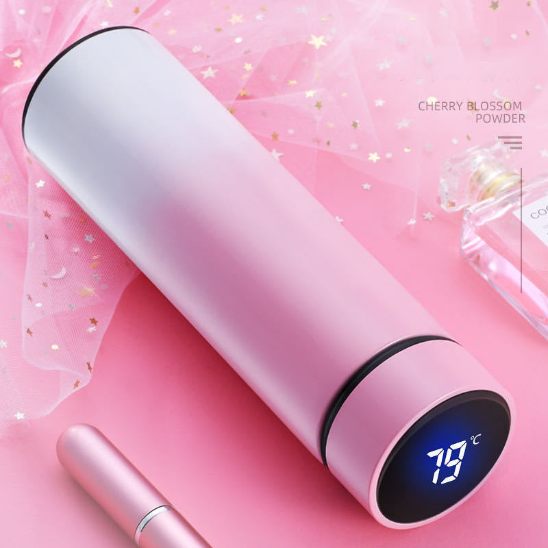 Stainless Steel Smart Thermos Cup