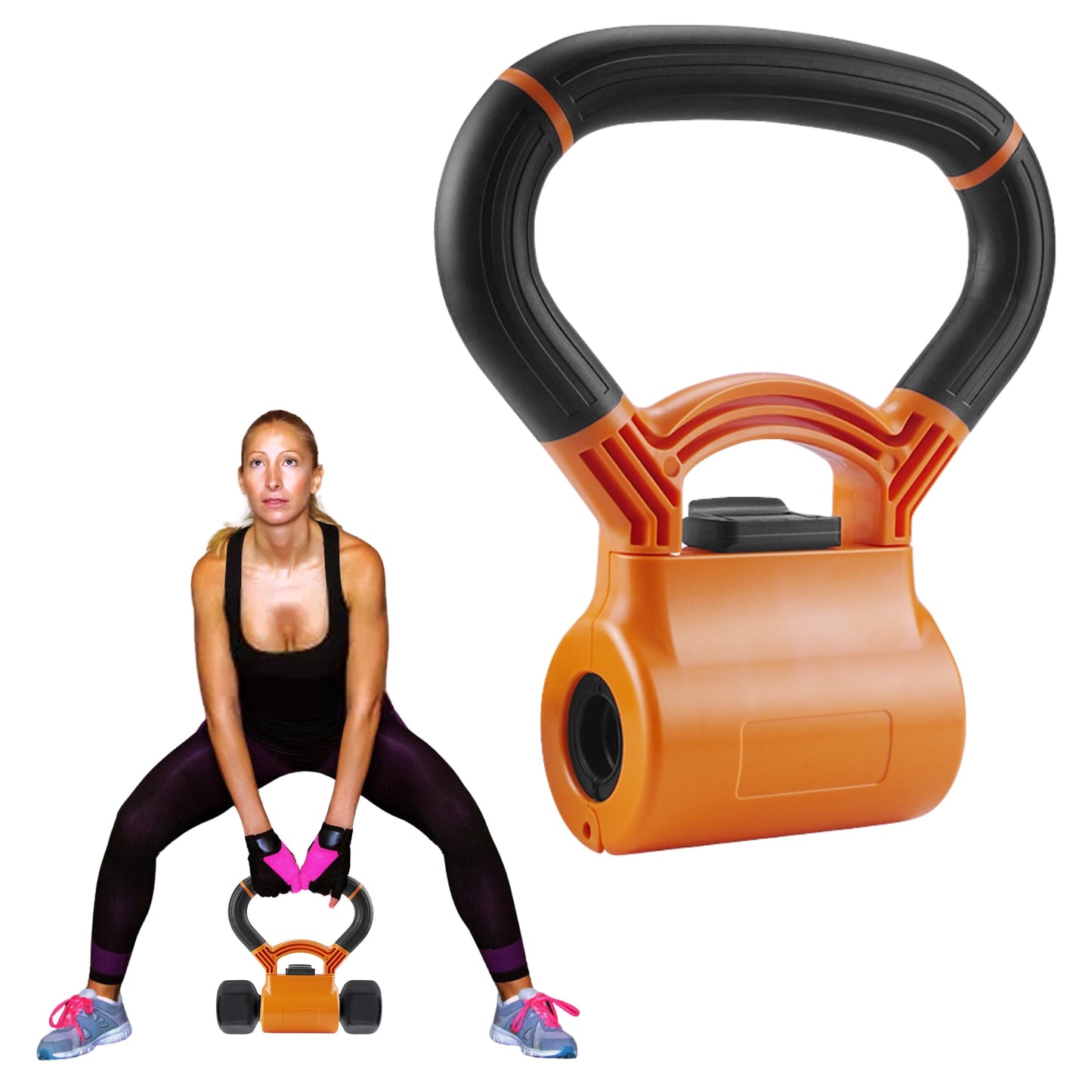 Weightlifting Kettle Bell Handle Gym Bodybuilding Fitness