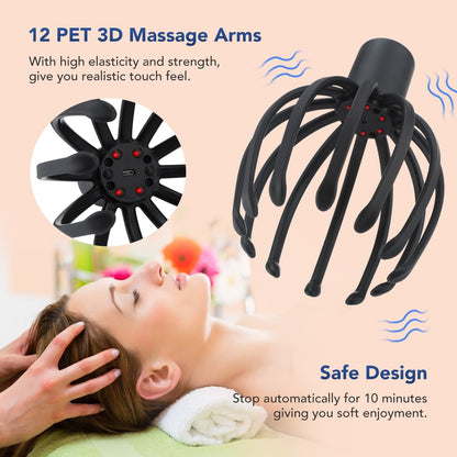 Electric Octopus Claw Scalp Massager Hands