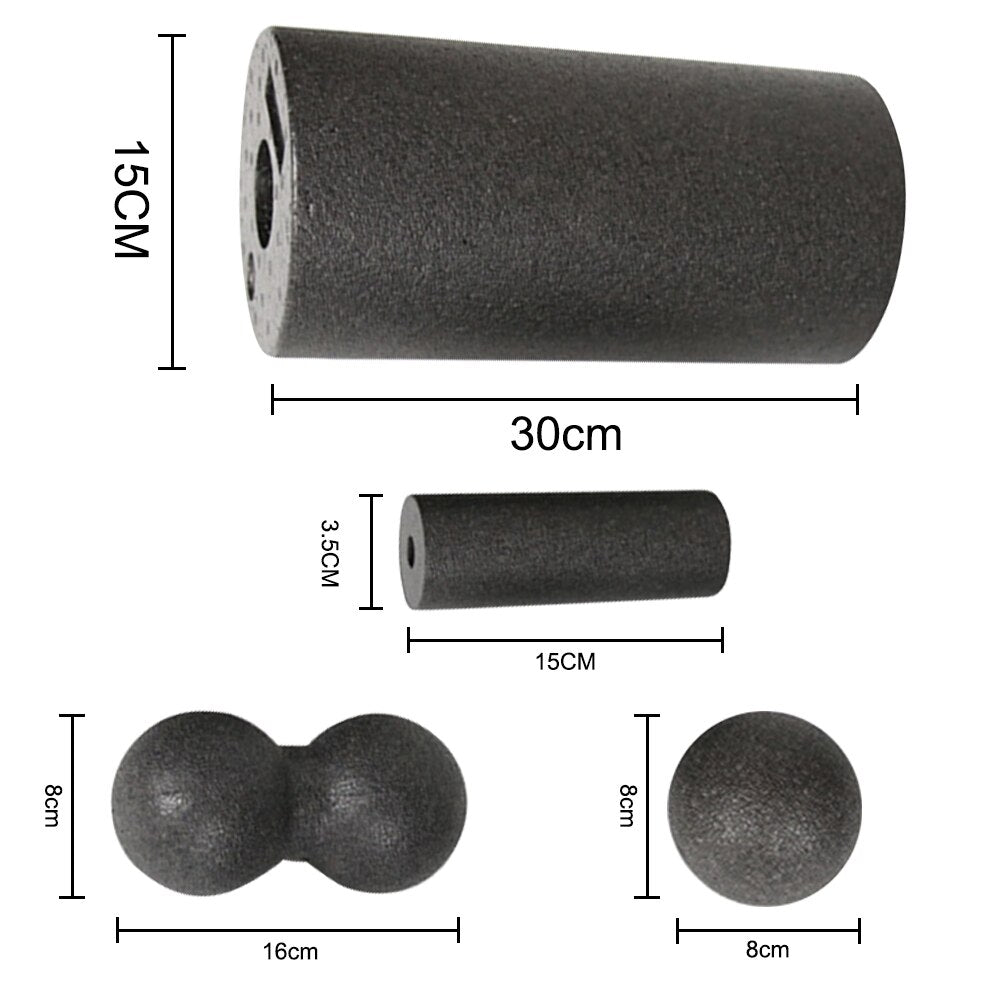 Yoga Massage Roller & Fitness Ball Muscle Release