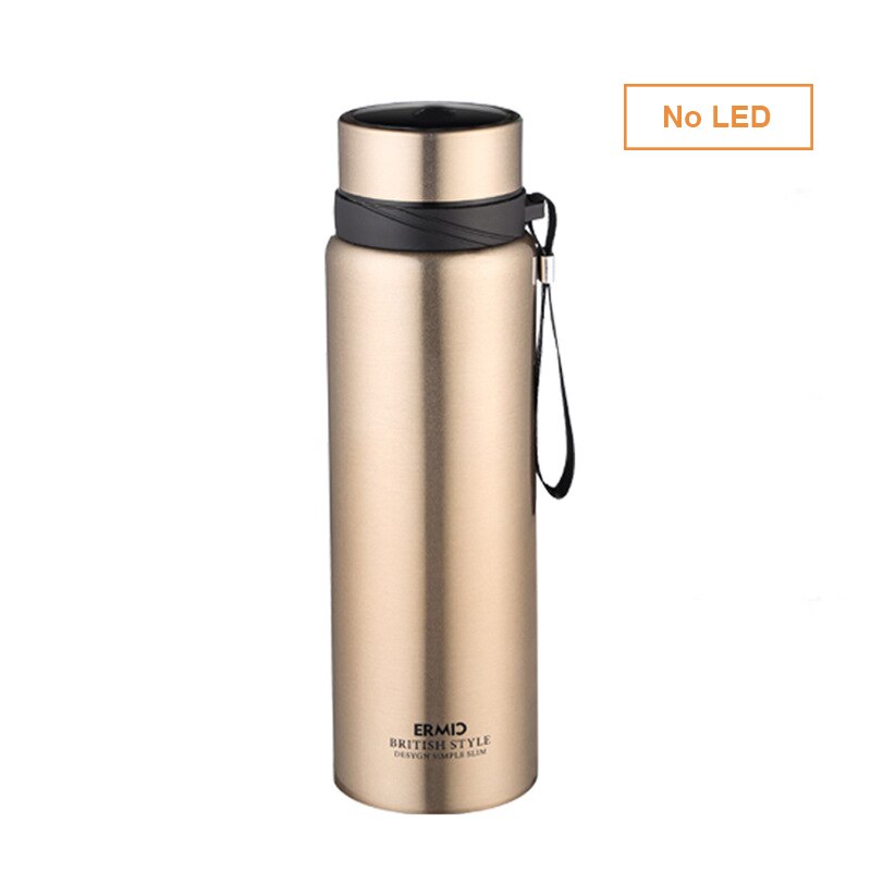 Intelligent Digital Thermos Water Bottle Touch Display Temperature Stainless Steel Vacuum Flasks Coffee Cup Sports Thermo 1000ml