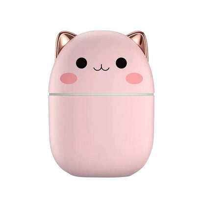 Humidifier Cute Cartoon Cat Home Car Air Purifier Freshener