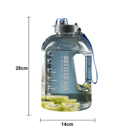 Water Bottle Marker Handle Strap Sport Fitness Gym Cup