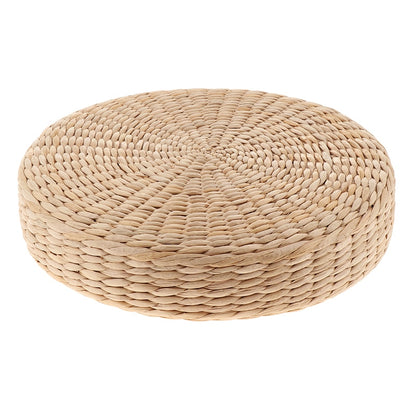 Cushion Handcrafted Knitted Straw Flat Seat