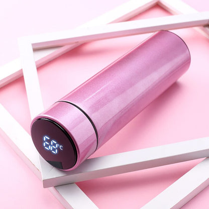 Stainless Steel Smart Thermos Cup