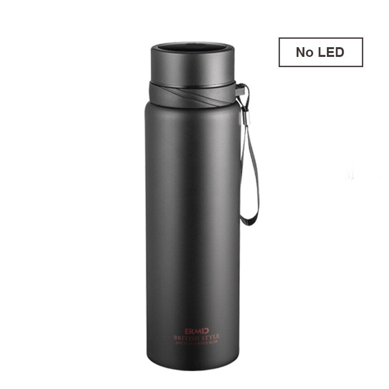 Intelligent Digital Thermos Water Bottle Touch Display Temperature Stainless Steel Vacuum Flasks Coffee Cup Sports Thermo 1000ml