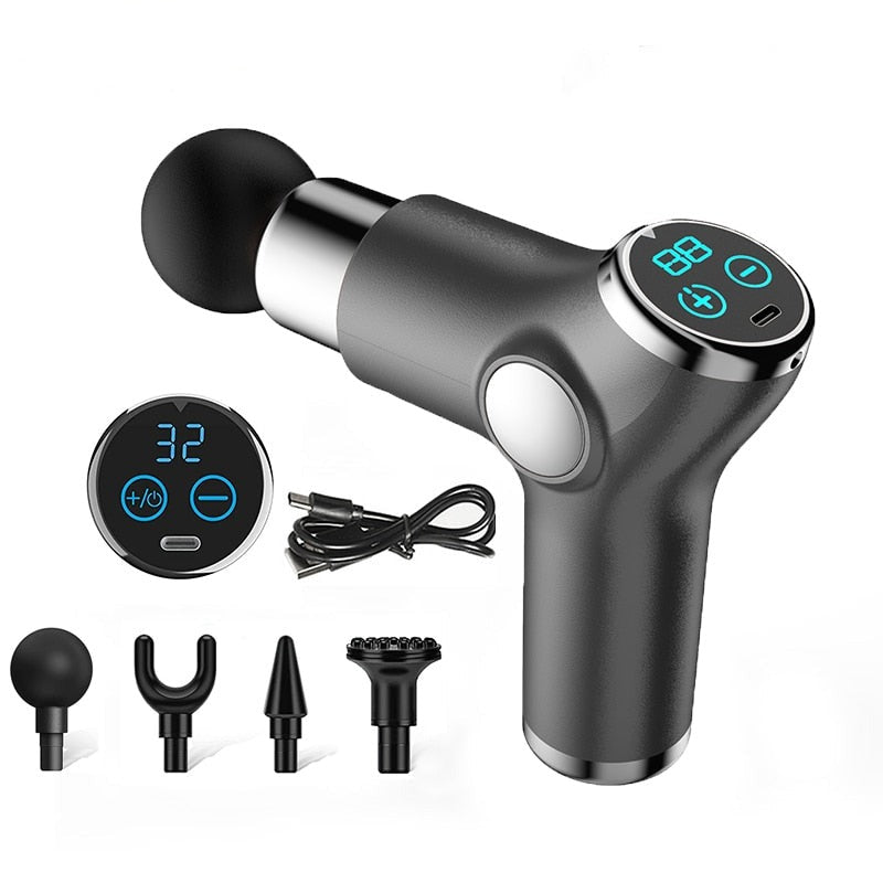 Massage Gun Muscle Massager Fascial Gun For Pain Relief Body