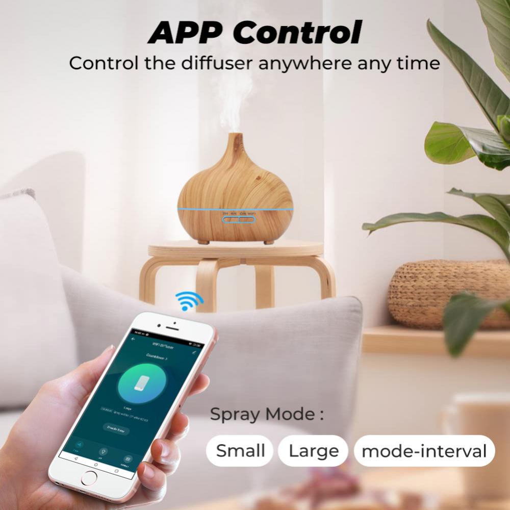 Smart Air Humidifier Essential Oil Diffuser Aromatherapy