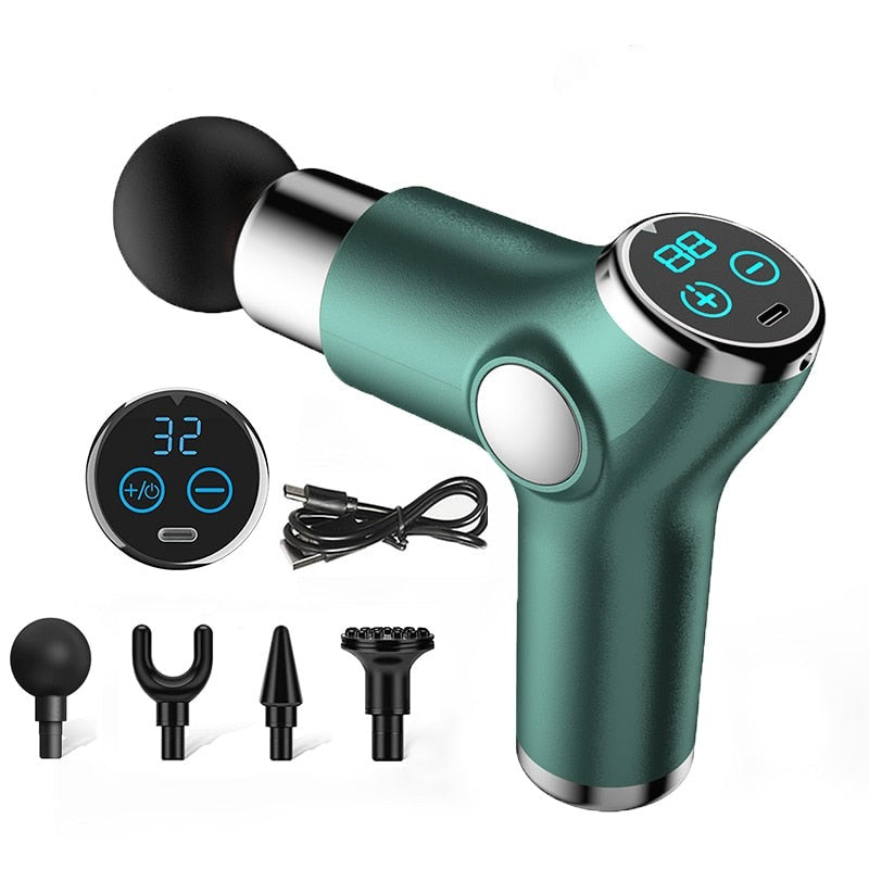 Massage Gun Muscle Massager Fascial Gun For Pain Relief Body