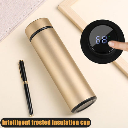 Stainless Steel Smart Thermos Cup