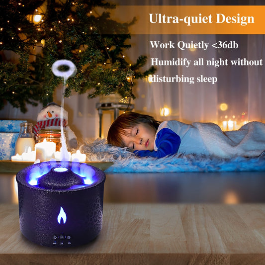 Air Aroma Essential Oil with Remote Control Jellyfish for Home