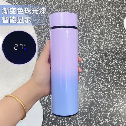 Smart Thermos Water Bottle Stainless Steel