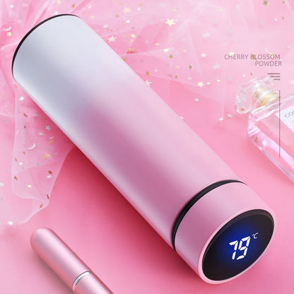 Stainless Steel Smart Thermos Cup