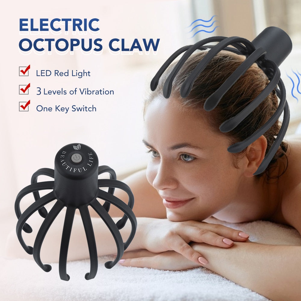 Electric Octopus Claw Scalp Massager Hands